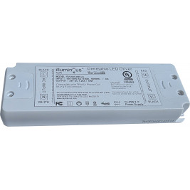 BASICS 24V 30W Dimmable CV DC LED Driver UL approved 120V