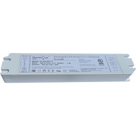 BASICS 24V 60W Dimmable CV DC LED Driver UL approved 120-277V