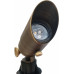 Combo Bulb + Brass Mini-SPOT MR11 12V Landscape Light Fixture