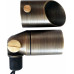 Brass Mini-SPOT MR11 12V Landscape Light Fixture wire and spike