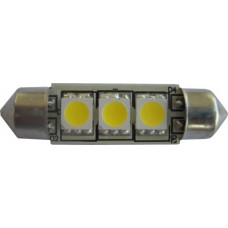 LED 42mm Festoon Lamp Bulb 10-18V DC 3 x 5050 LED